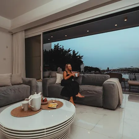 Beachfront Blue Waves Villa Protaras