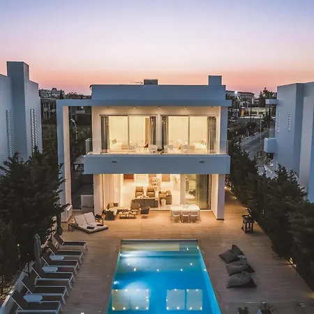 ヴィラ Beachfront Blue Waves *